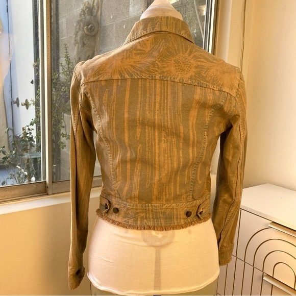 Reformation Jeans Vintage Cropped Jacket, Size XS, NWT Sample Sale - Picture 5 of 11